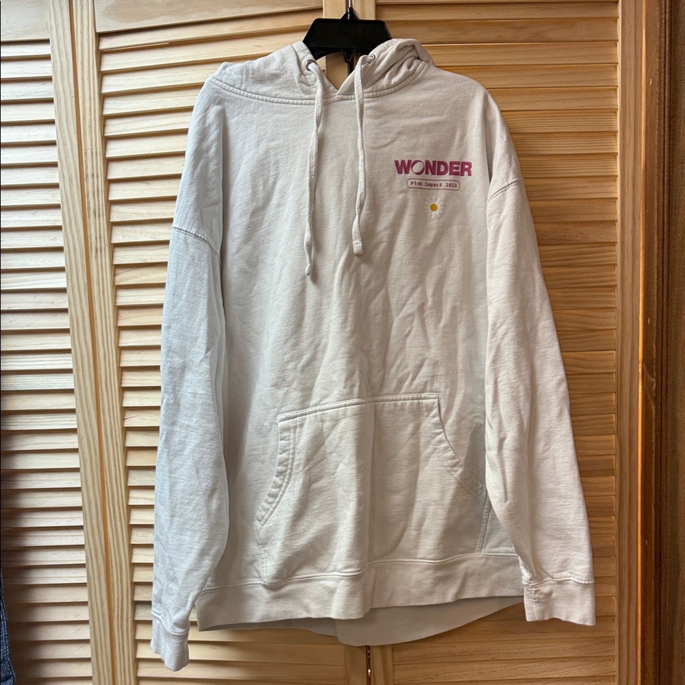 Women's White Hoodie
